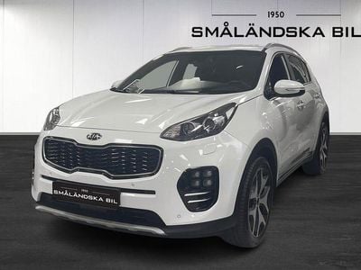 Begagnad Kia Sportage GT-Line 185 HK (136 kW) 2017 Vit SUV