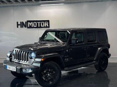 Begagnad Jeep Wrangler Unlimited Sahara 272 HK (200 kW) 2018 Grå SUV