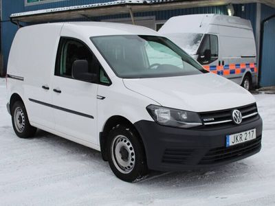 begagnad VW Caddy Skåp 1.4 TGI 110HK DSG Inredning Momsbil