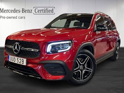 begagnad Mercedes GLB250 AMG Backkamera Nav Panorama Panelbelysning