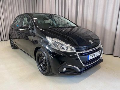 Begagnad Peugeot 208 Active 82 HK (60 kW) 2017 Svart Halvkombi