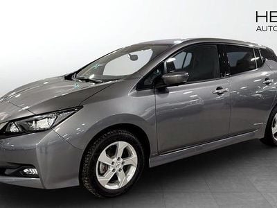 Grå Begagnad 2021 Nissan Leaf N-Connecta Halvkombi | 199 900 kr (Bra pris)