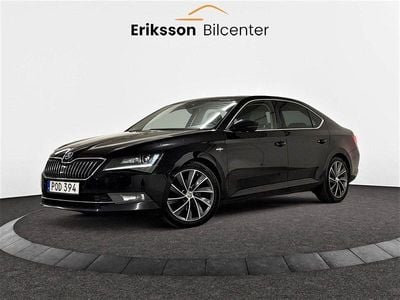 Svart Begagnad 2015 Skoda Superb LAURIN & KLEMENT Halvkombi | 129 900 kr (Lite dyr)