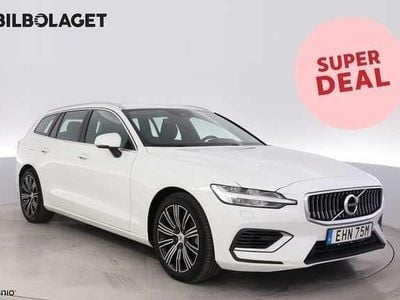 Vit Begagnad 2021 Volvo V60 Inscription Kombi | 285 500 kr (Bra pris)