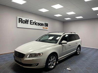 Vit Begagnad 2015 Volvo V70 Kinetic Kombi | 134 500 kr (Marknadspris)