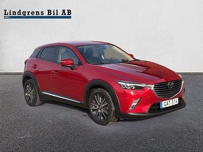 Begagnad Mazda CX-3 Optimum 122 HK (89 kW) 2015 Vit SUV