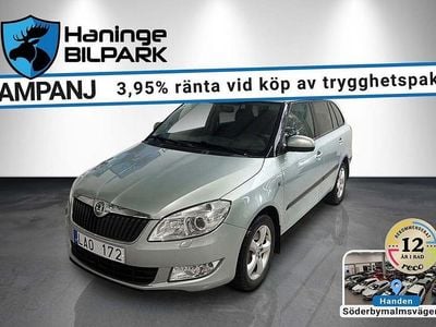 Begagnad Skoda Fabia 105 HK (77 kW) 2010 Grön Halvkombi