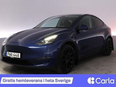 Blå Begagnad 2023 Tesla Model Y Long Range AWD SUV | 398 990 kr (Marknadspris)