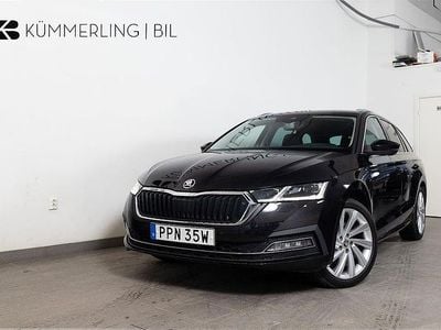 Svart Begagnad 2021 Skoda Octavia Style Kombi | 244 900 kr (Marknadspris)
