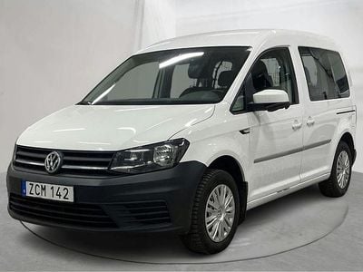 Vit Begagnad 2018 VW Caddy Minibuss | 109 000 kr (Lite dyr)