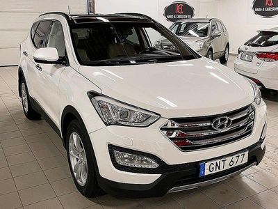 Begagnad Hyundai Santa Fe Premium 198 HK (145 kW) 2014 Vit SUV
