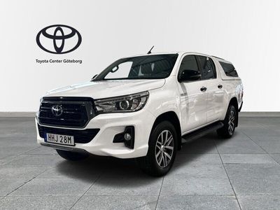 begagnad Toyota HiLux HiluxD-CAB 2,4 Turbo D-4D, AdBlue S&S 4WD Automat Ultimate Skinnklädsel