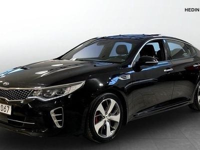 Svart Begagnad 2017 Kia Optima Turbo | 199 900 kr (Lite dyr)