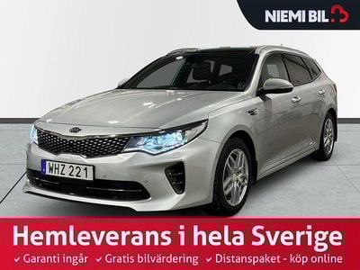 Grå Begagnad 2018 Kia Optima GT-Line Kombi | 164 900 kr (Marknadspris)