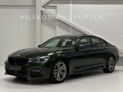 Begagnad BMW 740 M Sport 326 HK (239 kW) 2018 Grön Sedan