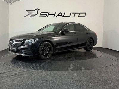 Grå (svart) Begagnad 2019 Mercedes C220 AMG line Sedan | 309 900 kr (Lite dyr)