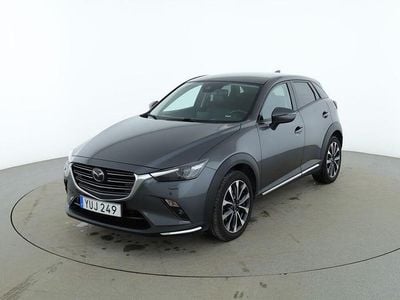 Grå Begagnad 2018 Mazda CX-3 Exclusive-Line SUV | 219 000 kr (Marknadspris)