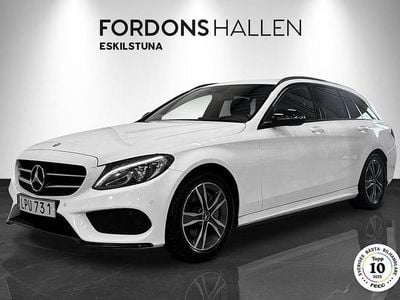 Vit Begagnad 2016 Mercedes C220 AMG Kombi | 199 900 kr (Marknadspris)