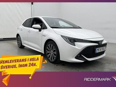Vit Begagnad 2019 Toyota Corolla Hybrid Halvkombi | 188 900 kr (Marknadspris)