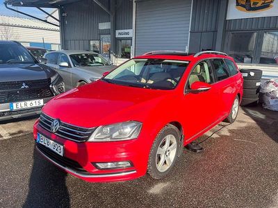 Begagnad VW Passat R-line 150 HK (110 kW) 2013 Röd Kombi