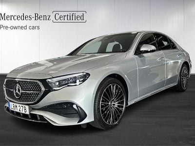 Begagnad Mercedes E300 Advanced 313 HK (230 kW) 2025 Silver Sedan