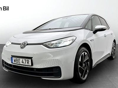 Begagnad VW ID.3 Pro Performance 150 kW (204 HK) 2023 Vit Halvkombi