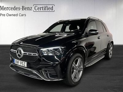 Svart Begagnad 2025 Mercedes GLE350 AMG SUV | 939 900 kr