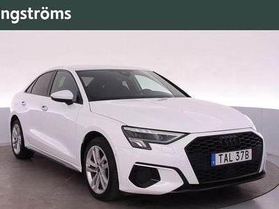 Vit Begagnad 2021 Audi A3 Advanced Plus Sedan | 259 000 kr (Marknadspris)
