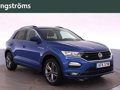 Begagnad VW T-Roc R-line 150 HK (110 kW) 2020 Blå SUV
