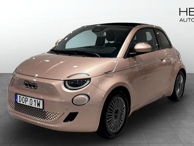 Gul Begagnad 2021 Fiat 500e Icon Halvkombi | 199 900 kr (Lite dyr)