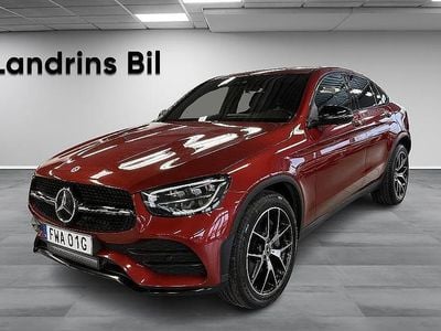 Begagnad Mercedes GLC220 Premium Plus 194 HK (142 kW) 2022 Röd Sportkupé
