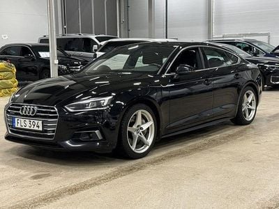 Svart Begagnad 2018 Audi A5 Sportback Comfort Halvkombi | 259 900 kr (Bra pris)