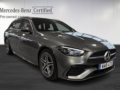Begagnad Mercedes C200 AMG line 204 HK (150 kW) 2024 Grå (grey) Kombi