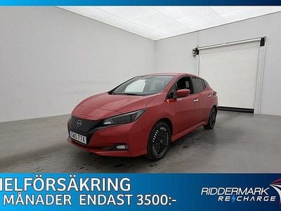 Röd Begagnad 2023 Nissan Leaf 360º Halvkombi | 169 700 kr (Superpris)