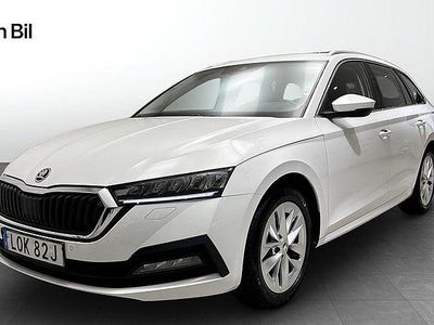 Begagnad Skoda Octavia Ambition 110 HK (80 kW) 2020 Candy white Kombi
