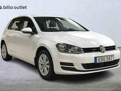 Begagnad VW Golf VII 2017 Vit Halvkombi