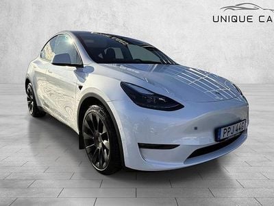 Begagnad Tesla Model Y Long Range AWD 378 kW (514 HK) 2022 Vit SUV