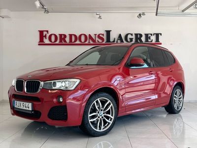 begagnad BMW X3 xDrive20d Steptronic M Sport CarP Headup Värmare Drag