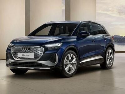 Ny Audi Q4 e-tron S-Line 210 kW (286 HK) 2025 Navarrablå metallic SUV