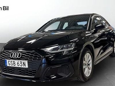 Svart Begagnad 2023 Audi A3 Proline Sedan | 269 000 kr (Marknadspris)
