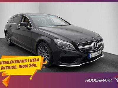 Begagnad Mercedes CLS350 Shooting Brake 2017 Svart Kombi