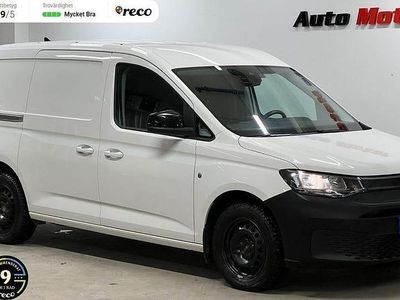 Vit Begagnad 2023 VW Caddy Maxi Minibuss | 299 900 kr (Dyr)