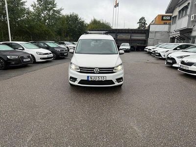 Begagnad VW Caddy 150 HK (110 kW) 2016 Vit Minibuss