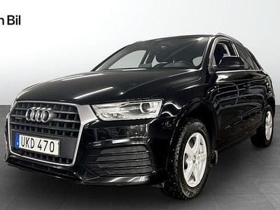 Begagnad Audi Q3 Design 150 HK (110 kW) 2018 Svart SUV
