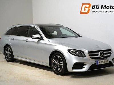 Begagnad Mercedes E220 AMG line 194 HK (142 kW) 2017 Silver Kombi