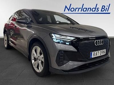 Tyfongrå metallic Begagnad 2023 Audi Q4 Sportback e-tron SUV | 459 000 kr (Marknadspris)