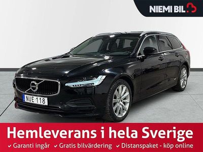 Svart Begagnad 2018 Volvo V90 Momentum Kombi | 229 900 kr (Marknadspris)