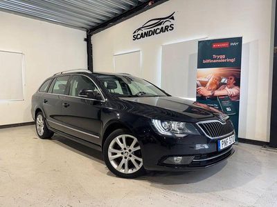 Svart Begagnad 2014 Skoda Superb Ambition Kombi | 89 900 kr (Lite dyr)