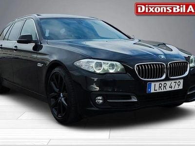 Svart Begagnad 2014 BMW 520 Kombi | 179 000 kr (Dyr)