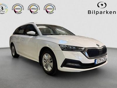Begagnad Skoda Octavia 116 HK (85 kW) 2022 Vit Kombi